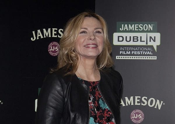 DUBLIN, IRELAND - MARCH 2015: Actress Kim Cattrall