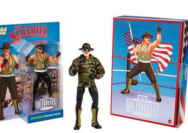 WWE Ultimate Sgt. Slaughter Revealed For Mattel Creations