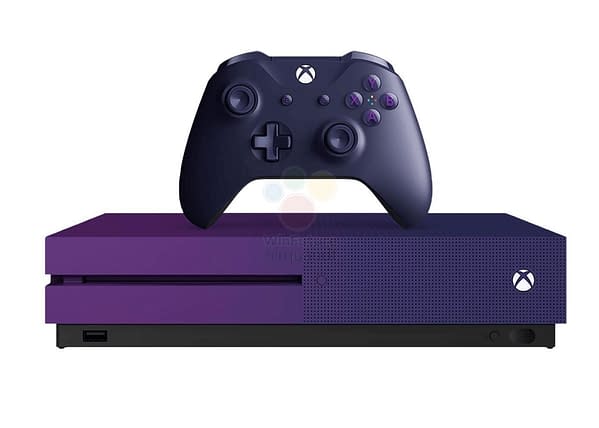 A Purple Fortnite Themed Xbox One S Has Been Leaked