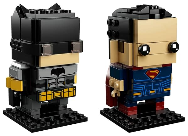 Batman and Superman Get Justice League LEGO Brickheadz