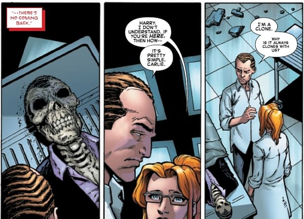 Truth About Kindred, Harry Osborn & Mephisto in Amazing Spider-Man #73