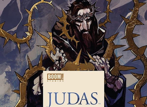 Judas #4 cover by Jakub Rebelka