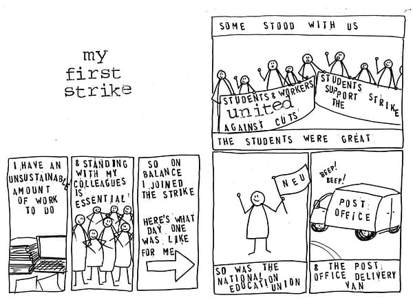 This is What Left-Wing Comics Look Like &#8211; Lydia Wysocki's Everyone with a Nose Should Picket at Thought Bubble