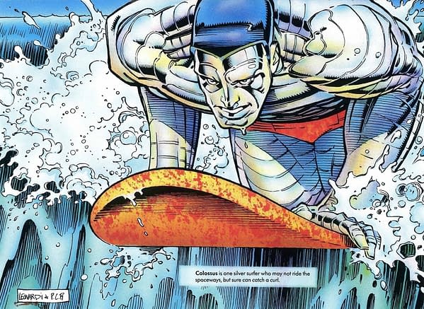 Warren Ellis Remembers When Marvel Illustrated Swimsuit Went Gay