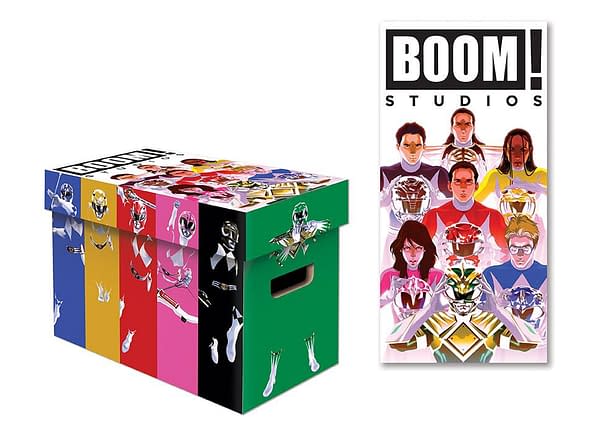 Cover image for MIGHTY MORPHIN POWER RANGERS SHORT BOX (BUNDLE OF 5)