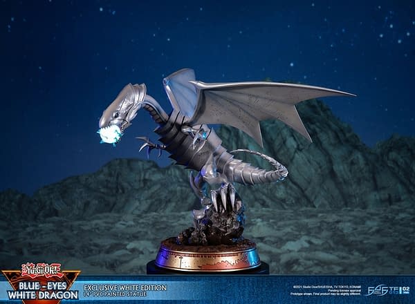 Yu-Gi-Oh Blue Eyes White Dragon Summoned by First 4 Figures