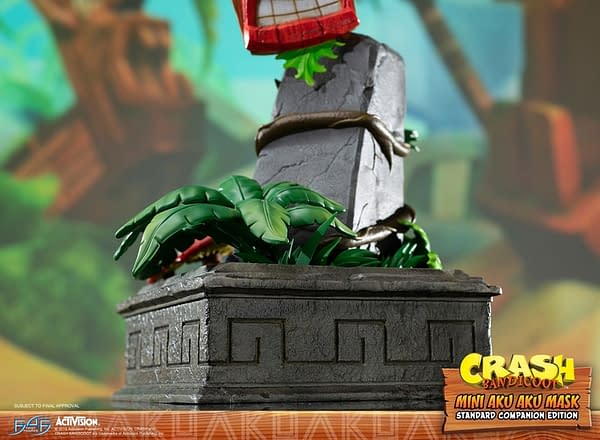 Crash Bandicoot Aku Aku Mask Statues Coming From First 4 Figures