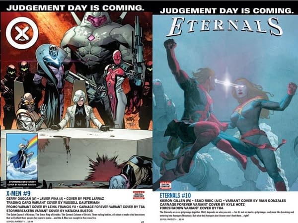 Eternals And X-Men In Judgment War From Marvel In 2022