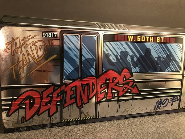 Marvel Legends SDCC Exclusive Defenders Rail Authority Set 2