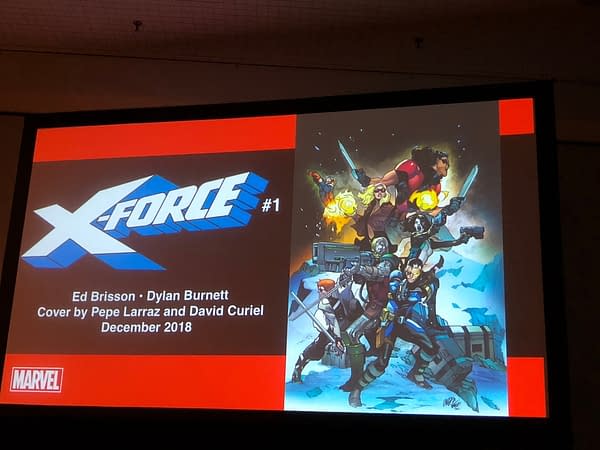 Ed Brisson Taking the Donald Trump Approach to X-Force Relaunch, From NYCC