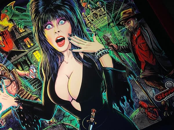 Elvira's House of Horrors from Stern is spooktacular!