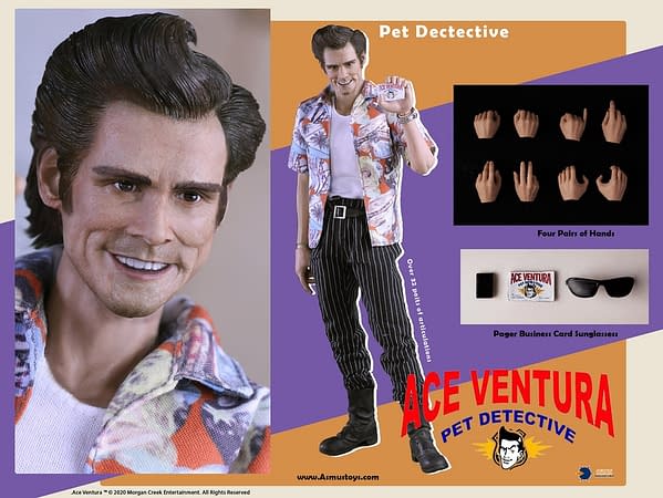 Ace Ventura Pet Detective Comes to Life with Asmus Toys