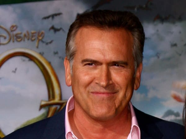 Bruce Campbell at the 'Oz THe Great and Powerful!' World Premiere at the El Capitan Theater on February 13, 2013 in Los Angeles, CA. Editorial credit: Kathy Hutchins / Shutterstock.com