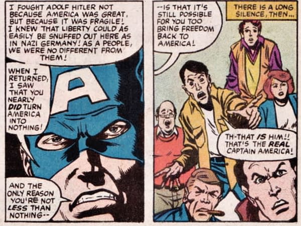 Woke Marvel Has Captain America Call USA "A Piece Of Trash"