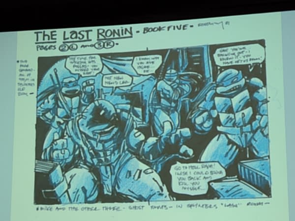 Kevin Eastman Leaks Sneak Peek Of TMNT: The Last Ronin #5 At SDCC