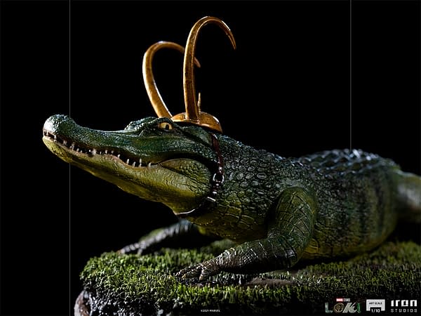 Alligator Loki Gets His Time to Shine with New Iron Studios Statue