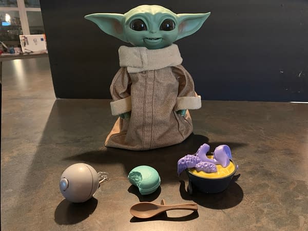 Star Wars Galactic Snackin Grogu Is Quite The Cool Toy