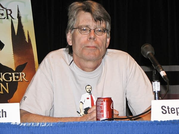Stephen King at New York Comic Con, photo by George Koroneos / Shutterstock.com.