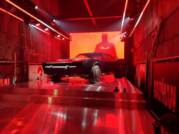 The Batmobile From The Batman As Seen Underneath London, Today
