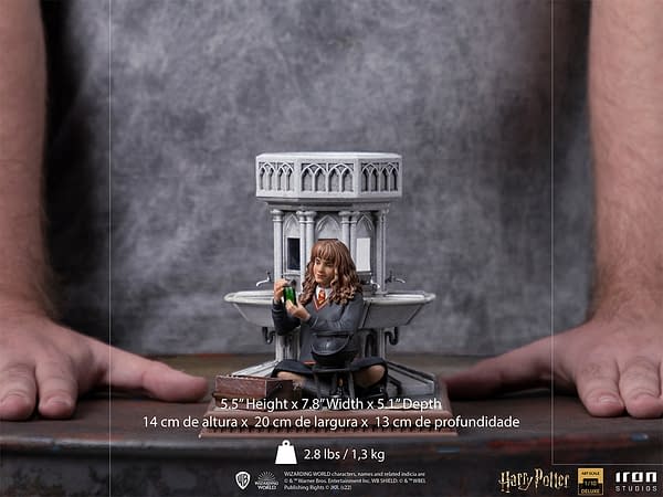 Hermione Granger Brews Some Polyjuice Potion with Iron Studios