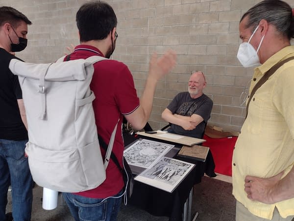 Saturday Photos And Videos From Lake Como Comic Art Festival