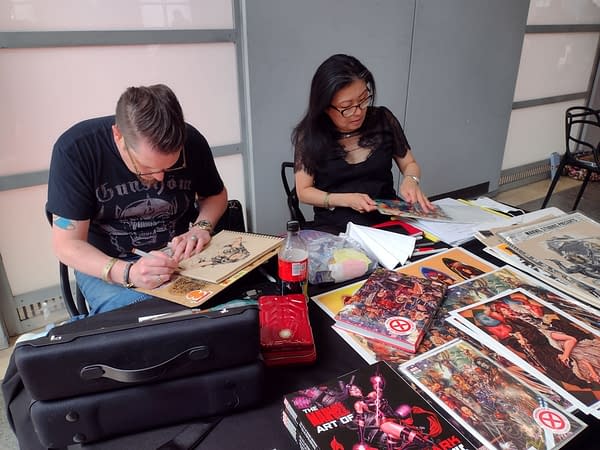 Saturday Photos And Videos From Lake Como Comic Art Festival