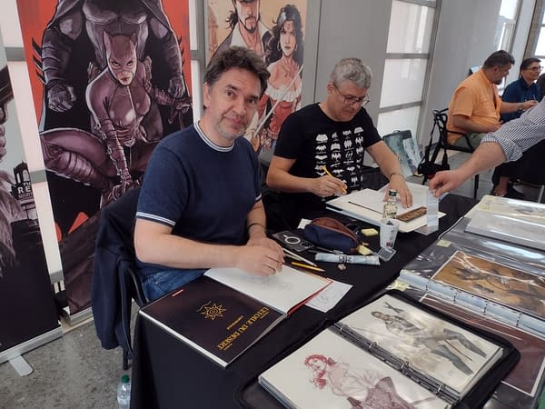 Saturday Photos And Videos From Lake Como Comic Art Festival