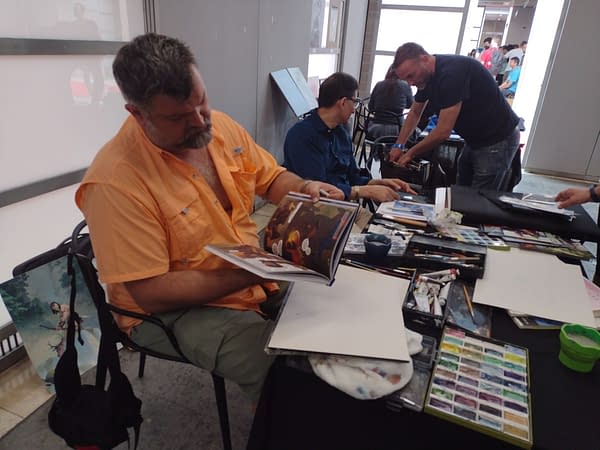 Saturday Photos And Videos From Lake Como Comic Art Festival