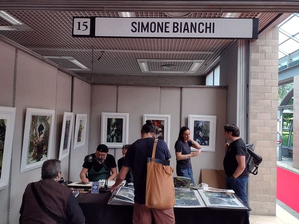 Saturday Photos And Videos From Lake Como Comic Art Festival