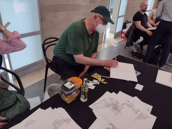 Saturday Photos And Videos From Lake Como Comic Art Festival