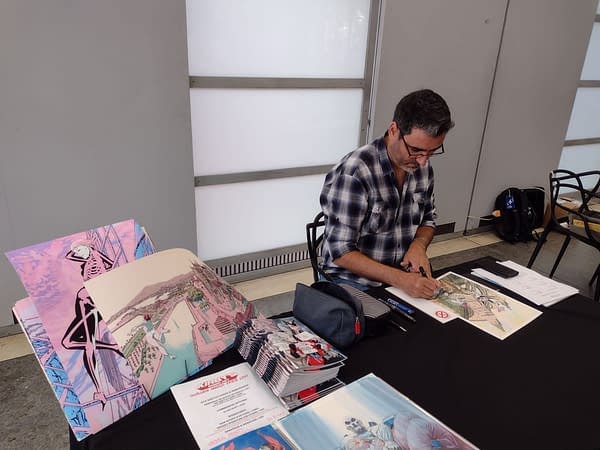Saturday Photos And Videos From Lake Como Comic Art Festival