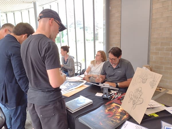 Saturday Photos And Videos From Lake Como Comic Art Festival