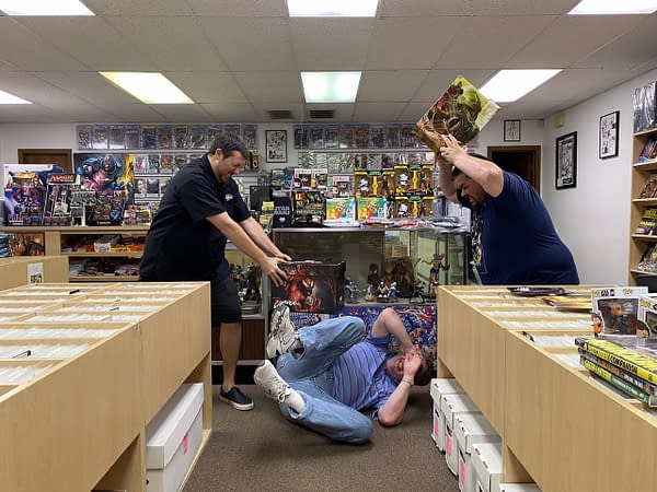 A Comic Store In Your Future: Being Beatdown By People