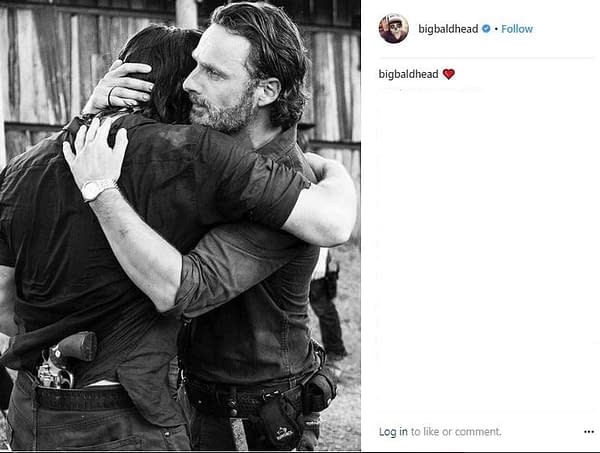 Norman Reedus' Post All but Confirms Andrew Lincoln's 'Walking Dead' Departure