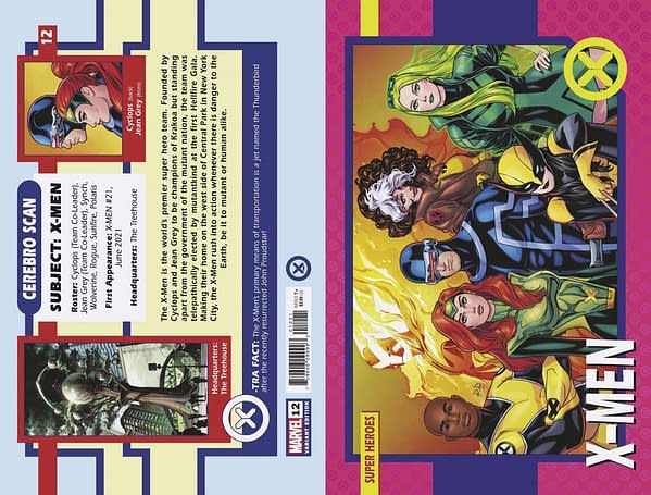 Cover image for X-MEN 12 DAUTERMAN TRADING CARD VARIANT