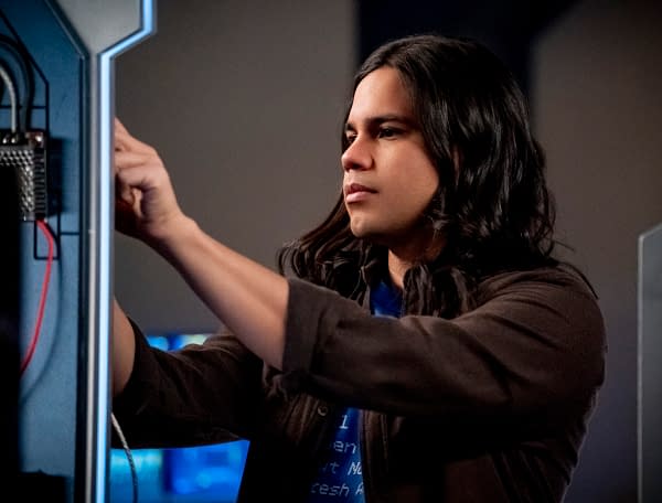 Carlos Valdes as Cisco Ramon in The Flash, courtesy of The CW.
