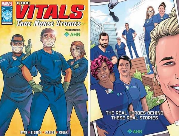 Marvel Publishes The Vitals: True Nurse Stories, Not To Comic Shops
