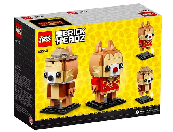Disney's Chip & Dale Come to LEGO with New BrickHeadz Set