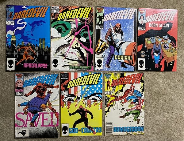 Daredevil Born Again Back Issues Boom on eBay After MCU Announcement