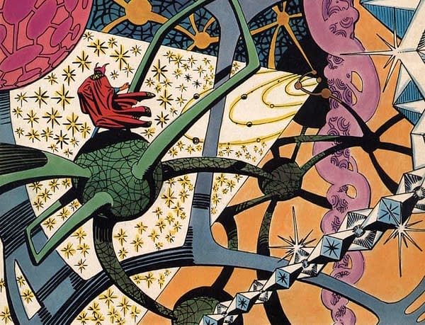 Doctor Strange art by Steve Ditko