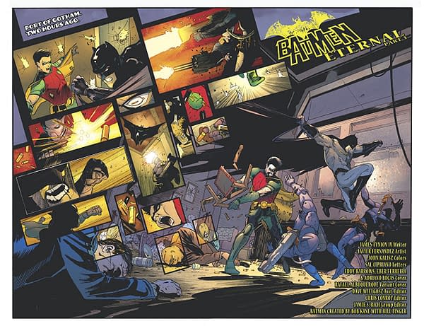 Batman: Detective Comics #978 art by Javier Fernandez and John Kalisz