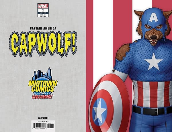 Midtown's Retailer Variants for Captain America #1