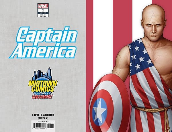 Midtown's Retailer Variants for Captain America #1