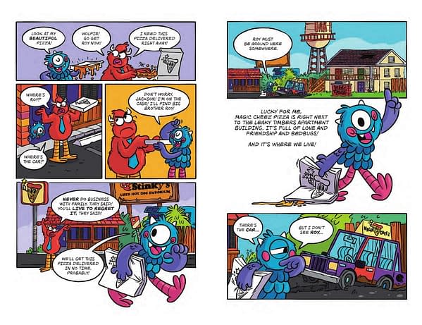 Joey Ellis' Wolfie Monster for Scholastic Gets a Free Comic Book Day 2019 Preview
