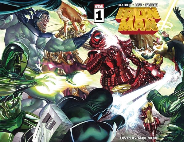 Marvel Comics Launches New Iron Man by Christopher Cantwell and CAFU.