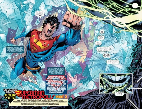 Future State: Superman Of Metropolis #2 Goes Back To The New 52
