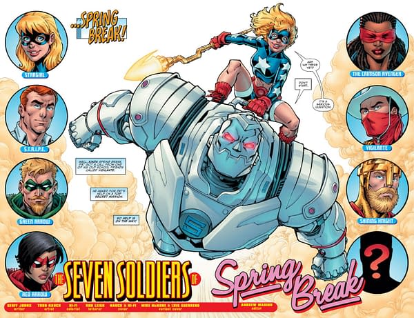 Interior preview page from STARGIRL SPRING BREAK SPECIAL #1 (ONE SHOT) CVR A TODD NAUCK