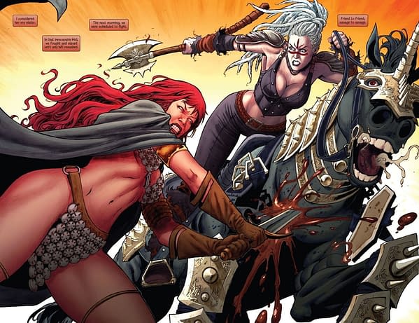 Gail Simone Talks About Writing Red Sonja Ahead Of Her Return