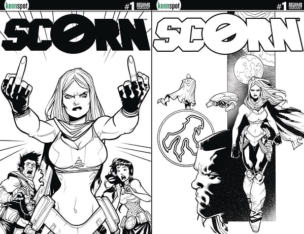 Cover image for SCORN #1 CVR I 8 COPY THONNY BB LINEART VAR