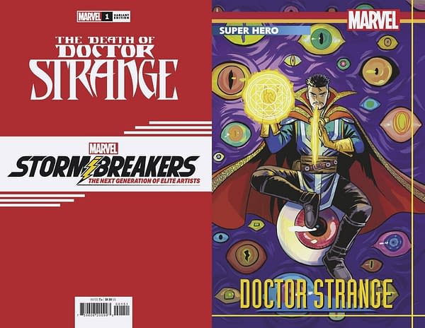Cover image for DEATH OF DOCTOR STRANGE #1 (OF 5) BUSTOS STORMBREAKERS VAR